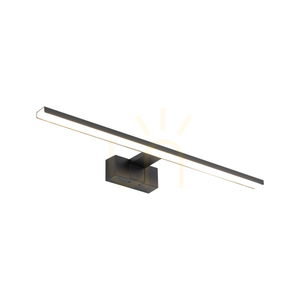 Spiegelleuchte Nowodvorski CEZANNE LED M 10670, schwarz, 60 cm, 3000 K small 2