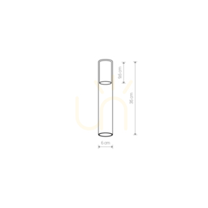 Lampenschirm CAMELEON ZYLINDER L 12047 Nowodvorski small 1