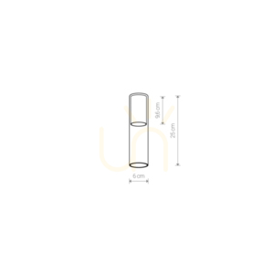 Lampenschirm CAMELEON ZYLINDER M 12051 Nowodvorski small 1