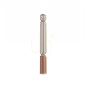 Lampenschirm Nowodvorski CAMELEON SINGLES A 12208 Beige / Terrakotta 60,5 cm small 1