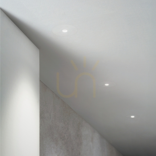 Prüfen Einbauleuchte Ideallux Infinity 356143 weiß LED 12W 3000K rund Ø10,5 cm