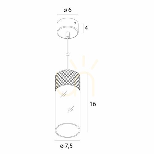 Prüfen Pendelleuchte Max Light Fusion Schwarz P0640
