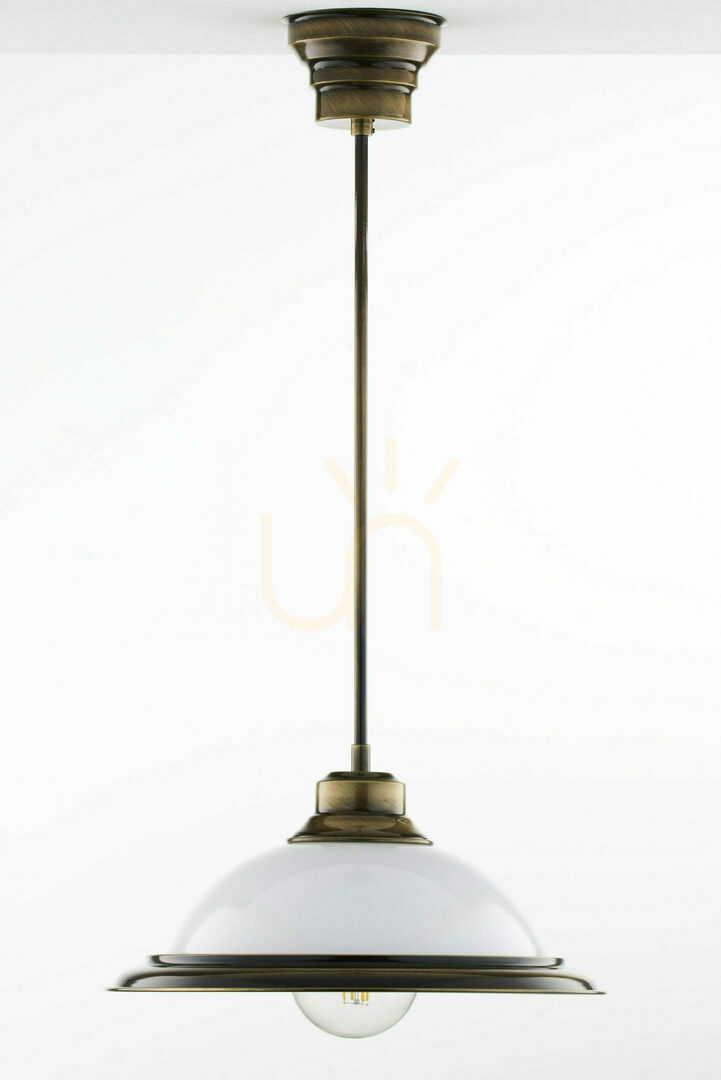 Aussicht OPAL Messing E27 Pendelleuchte JUPITER OPAL Messing E27 Pendelleuchte JUPITER
