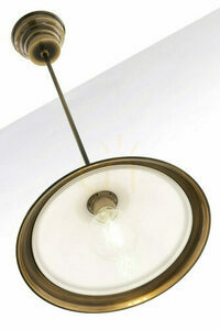 OPAL Messing E27 Pendelleuchte JUPITER 12 OPAL Messing E27 Pendelleuchte JUPITER small 12