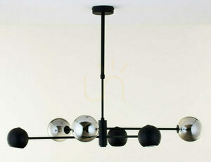 MOKA Kronleuchter Schwarz G9/GU10 JUPITER small 1
