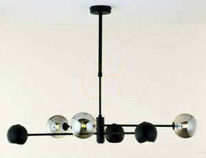 MOKA Kronleuchter Schwarz G9/GU10 JUPITER small 0