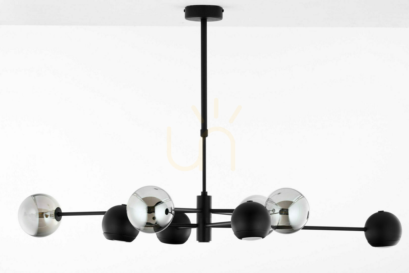Aussicht MOKA Kronleuchter Schwarz G9/GU10 JUPITER MOKA Kronleuchter Schwarz G9/GU10 JUPITER