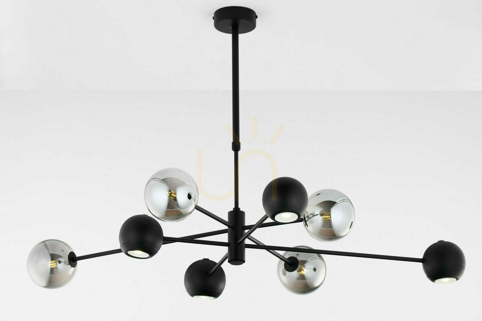 Vorschau MOKA Kronleuchter Schwarz G9/GU10 JUPITER MOKA Kronleuchter Schwarz G9/GU10 JUPITER