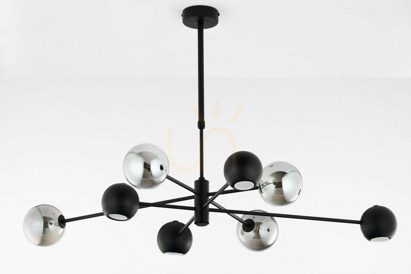 Anzeige MOKA Kronleuchter Schwarz G9/GU10 JUPITER MOKA Kronleuchter Schwarz G9/GU10 JUPITER