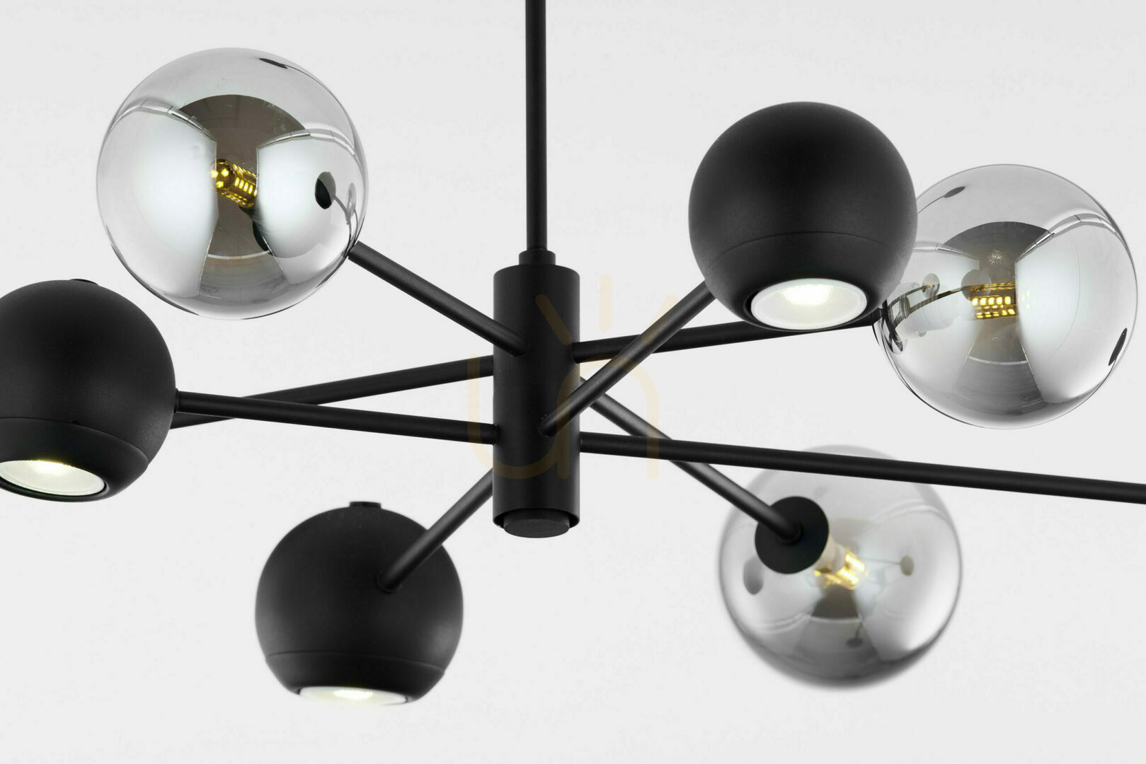 Zeige MOKA Kronleuchter Schwarz G9/GU10 JUPITER MOKA Kronleuchter Schwarz G9/GU10 JUPITER