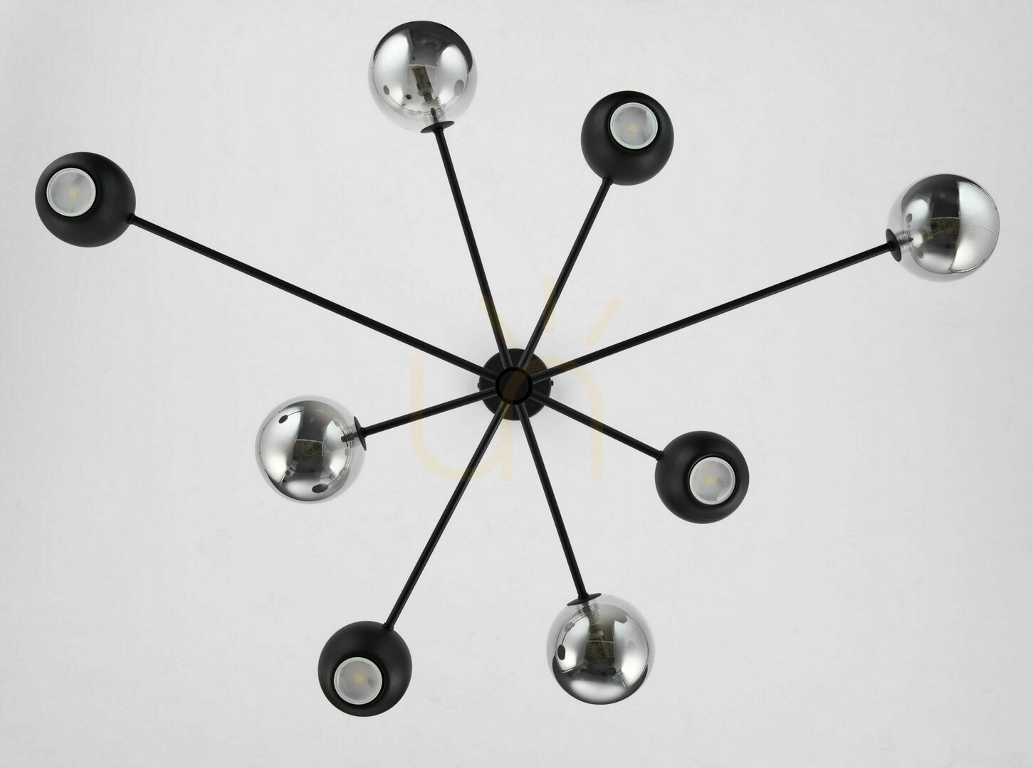 Zeige MOKA Kronleuchter Schwarz G9/GU10 JUPITER MOKA Kronleuchter Schwarz G9/GU10 JUPITER