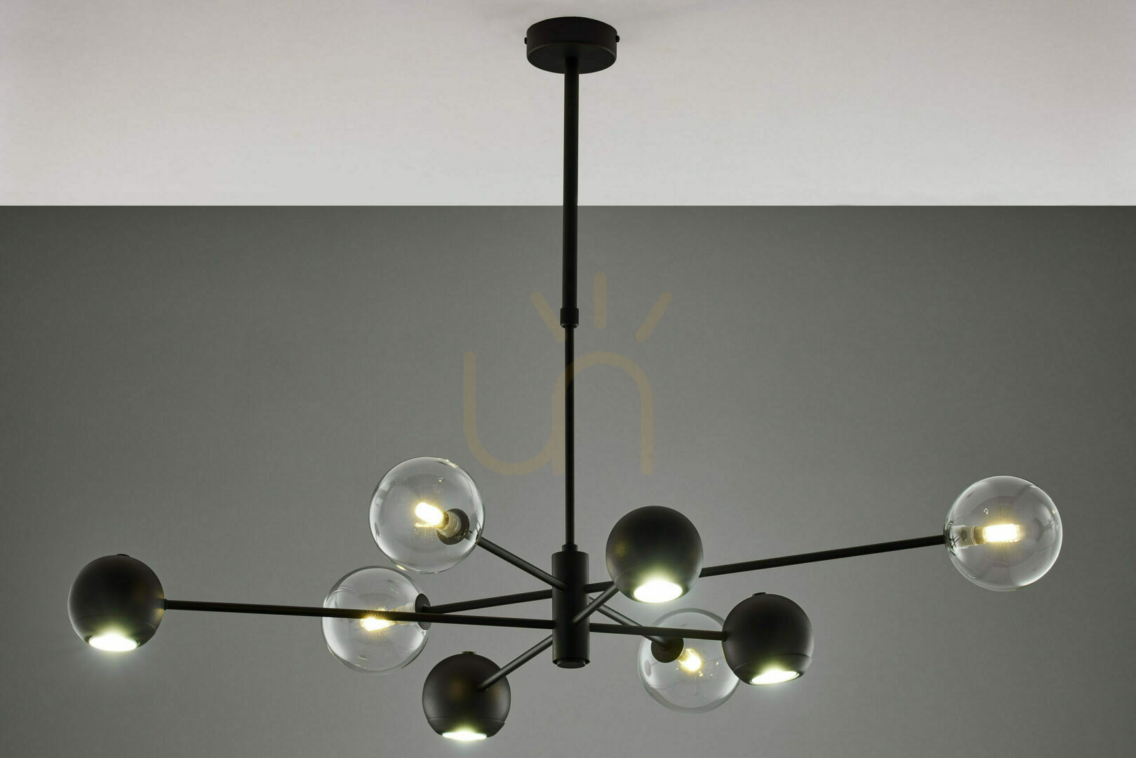 Vorschau MOKA Kronleuchter Schwarz G9/GU10 JUPITER MOKA Kronleuchter Schwarz G9/GU10 JUPITER