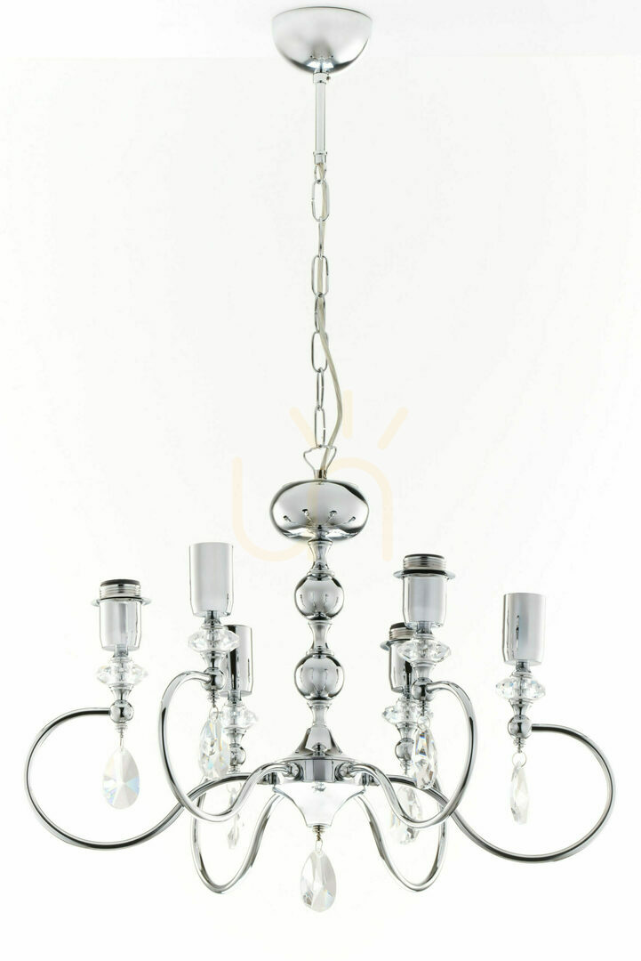 Zeige ELBA Chrom E27 Pendelleuchte JUPITER ELBA Chrom E27 Pendelleuchte JUPITER