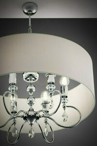 ELBA Chrom E27 Pendelleuchte JUPITER 8 ELBA Chrom E27 Pendelleuchte JUPITER small 8