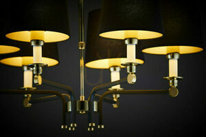 ABANDO Kronleuchter Gold E27 JUPITER 8 ABANDO Kronleuchter Gold E27 JUPITER small 8