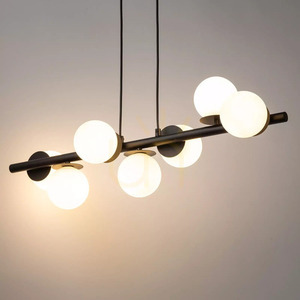 Pendelleuchte Sigma AVOLA 7-flammig schwarz/weiß G9 40788 small 1