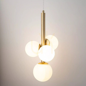 Pendelleuchte Sigma PERLA LUX 4-flammig G9 satiniertes Gold 40780 1 Pendelleuchte Sigma PERLA LUX 4-flammig G9 satiniertes Gold 40780 small 1