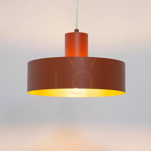 Prüfen Pendelleuchte Sigma RIF M Ziegelstein E27 25 cm Stahl 41177