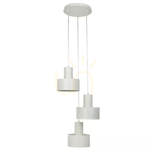Prüfen Pendelleuchte Sigma RIF 3-flammig grau-beige E27 41168