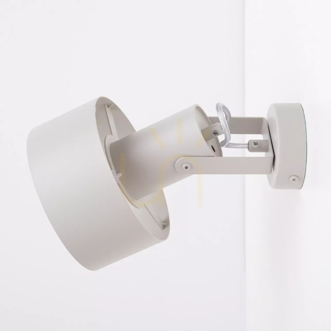 Aussicht Wandleuchte Sigma RIF grau-beige E27 15W RAL 7044 41440 Wandleuchte Sigma RIF grau-beige E27 15W RAL 7044 41440