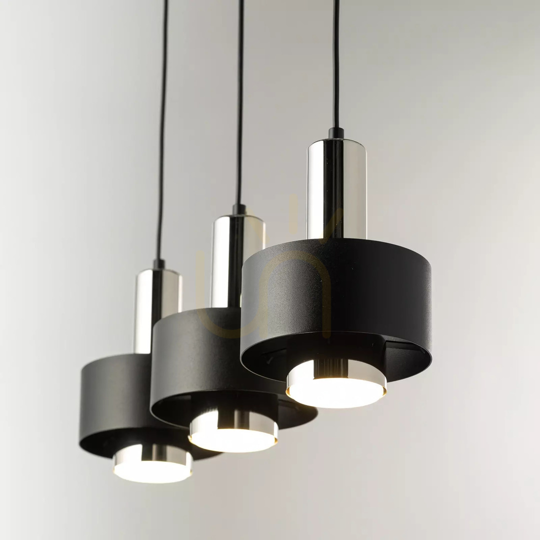 Vorschau Pendelleuchte Sigma RIF LUX 3-flammig schwarz/silber GX53 SKU 40716 Pendelleuchte Sigma RIF LUX 3-flammig schwarz/silber GX53 SKU 40716