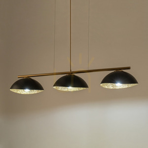 Pendelleuchte Sigma Solar 3-flammig Gold Schwarz E27 40573 small 1