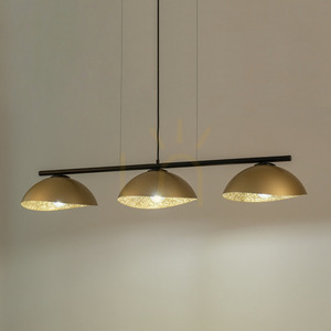Pendelleuchte Sigma Solar 3-flammig schwarz/gold 40582 small 1