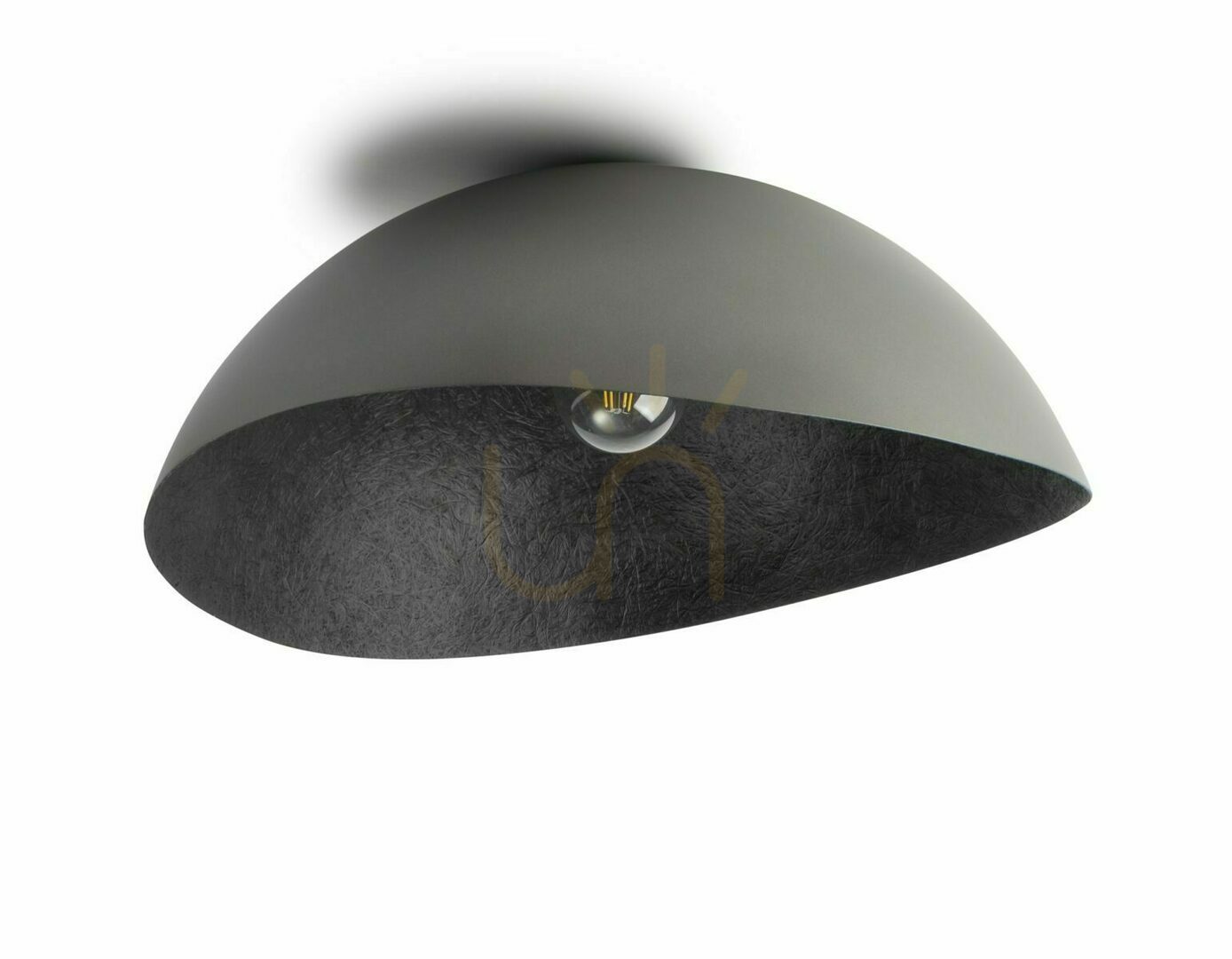 Prüfen Plafond Sigma Solaris S silber/schwarz E27 32 cm 40625 Plafond Sigma Solaris S silber/schwarz E27 32 cm 40625