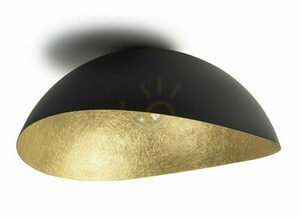 Plafond Sigma Solaris XL schwarz gold E27 40600 small 0