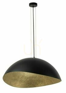 Pendelleuchte Sigma Solaris L schwarz/gold 40602 small 0