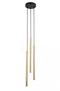 Pendelleuchte Sigma SOPEL LUX 3-flammig schwarz/gold G9 40738 0 Pendelleuchte Sigma SOPEL LUX 3-flammig schwarz/gold G9 40738 small 0