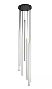 Pendelleuchte Sigma SOPEL LUX 7 schwarz/silber G9 5-flammig 40746 0 Pendelleuchte Sigma SOPEL LUX 7 schwarz/silber G9 5-flammig 40746 small 0