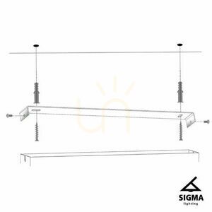 Plafond Sigma Tulia 10 Schwarz Weiß G9 33493 small 3