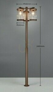 Trio CUSTYRA Lichtmast DL324404160. small 2