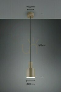 Trio ELIOR Pendelleuchte DL141319400 small 5