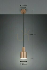 Trio ELIOR Pendelleuchte DL165319400 small 5