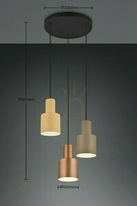 Trio ELIOR Pendelleuchte DL317319430 small 5