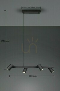 Trio VANTOS Pendelleuchte DL432302400. small 1
