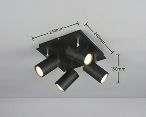 Trio VANTOS plafond DL432802430. small 1