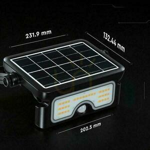 V-TAC 7W CCT Solar LED-Flutlicht Bewegungsmelder IP65 schwarz VT-777-7 STEP: 3000K + 4000K + 6500K 900lm 3 V-TAC 7W CCT Solar LED-Flutlicht Bewegungsmelder IP65 schwarz VT-777-7 STEP: 3000K + 4000K + 6500K 900lm small 3