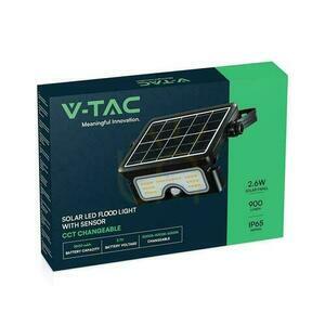 V-TAC 7W CCT Solar LED-Flutlicht Bewegungsmelder IP65 schwarz VT-777-7 STEP: 3000K + 4000K + 6500K 900lm 4 V-TAC 7W CCT Solar LED-Flutlicht Bewegungsmelder IP65 schwarz VT-777-7 STEP: 3000K + 4000K + 6500K 900lm small 4