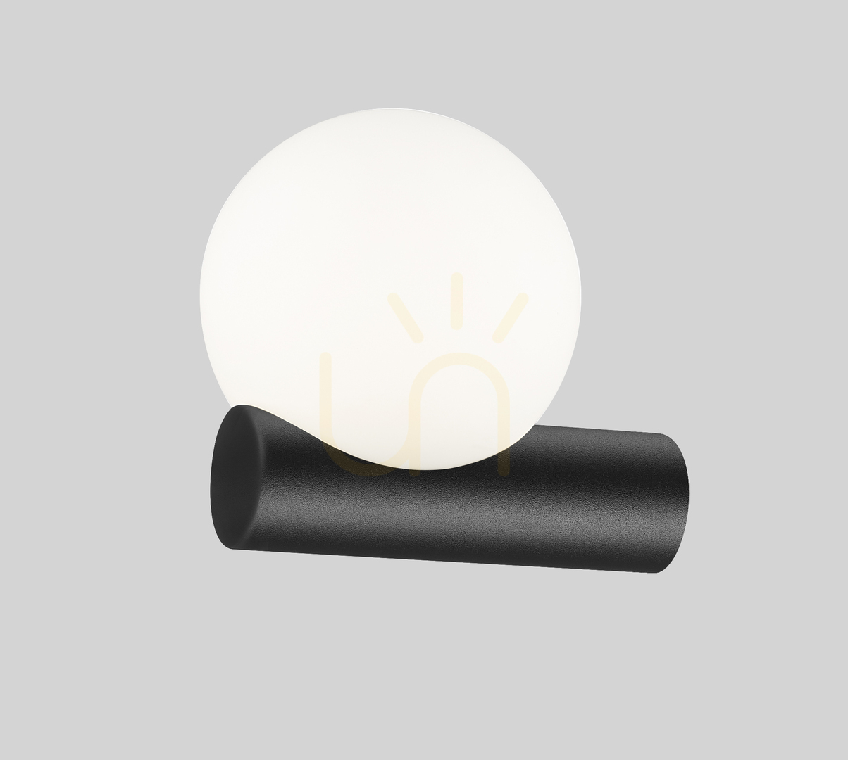 FORES Wandleuchte W0574-01E-P7AA Schwarz 1xG9