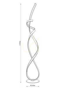 VECINO Stehleuchte 250051F-BE Beige 1xLED 1 VECINO Stehleuchte 250051F-BE Beige 1xLED small 1