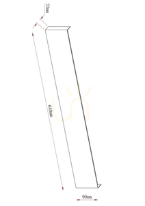Wandleuchte BONNY 250070L-GD Gold 1xLED small 1