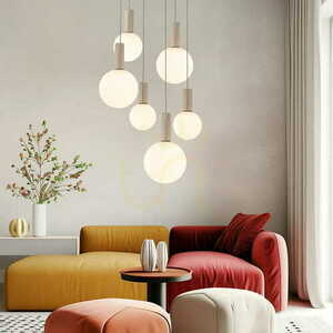 TESTA Pendelleuchte beige G9 10W CANDELLUX 36-50915 small 2