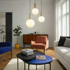 TESTA Pendelleuchte beige G9 10W CANDELLUX 33-50908 small 2