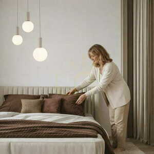 TESTA Pendelleuchte beige G9 10W CANDELLUX 33-50908 small 3