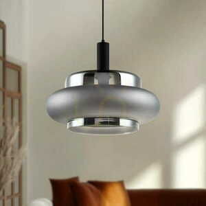 BRIZI grau E27 40W Pendelleuchte CANDELLUX 31-51516 small 1