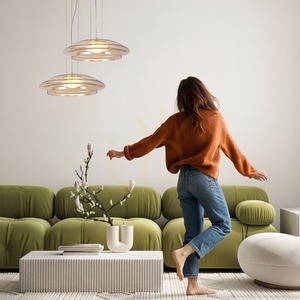 OMBRE 34 orange 10W Pendelleuchte CANDELLUX 31-51080 small 2