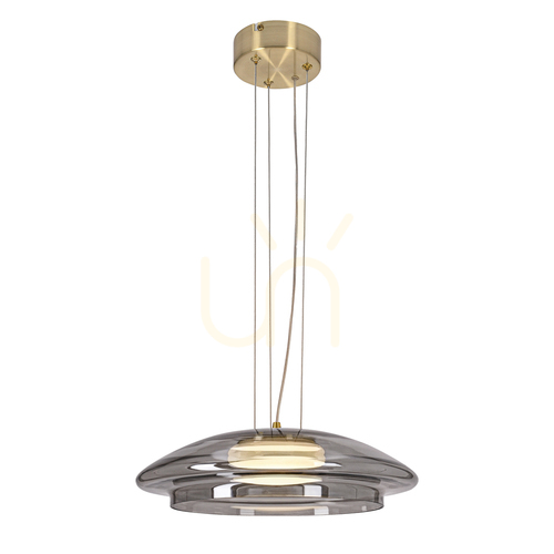 Prüfen OMBRE 34 grau 10W Pendelleuchte CANDELLUX 31-51103